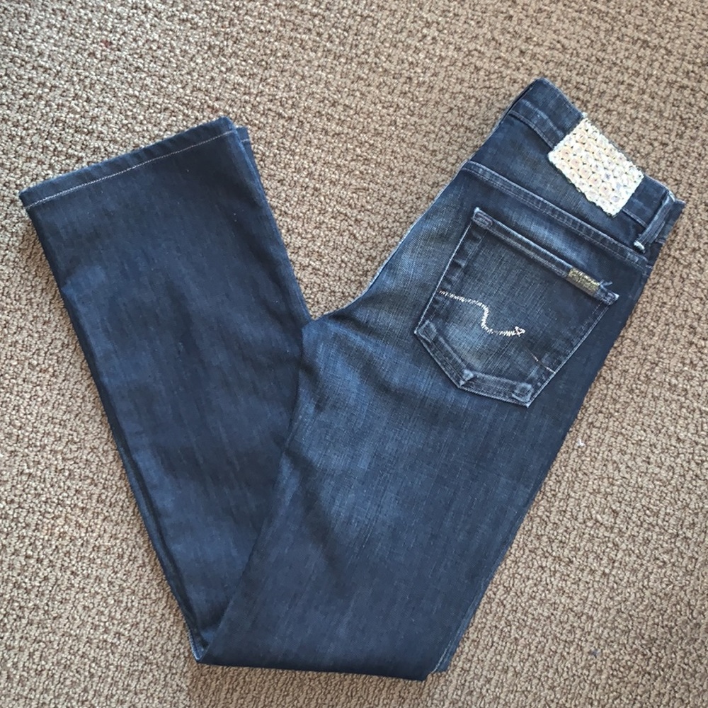 7 for all Mankind high waisted bootcut jeans sz. 29